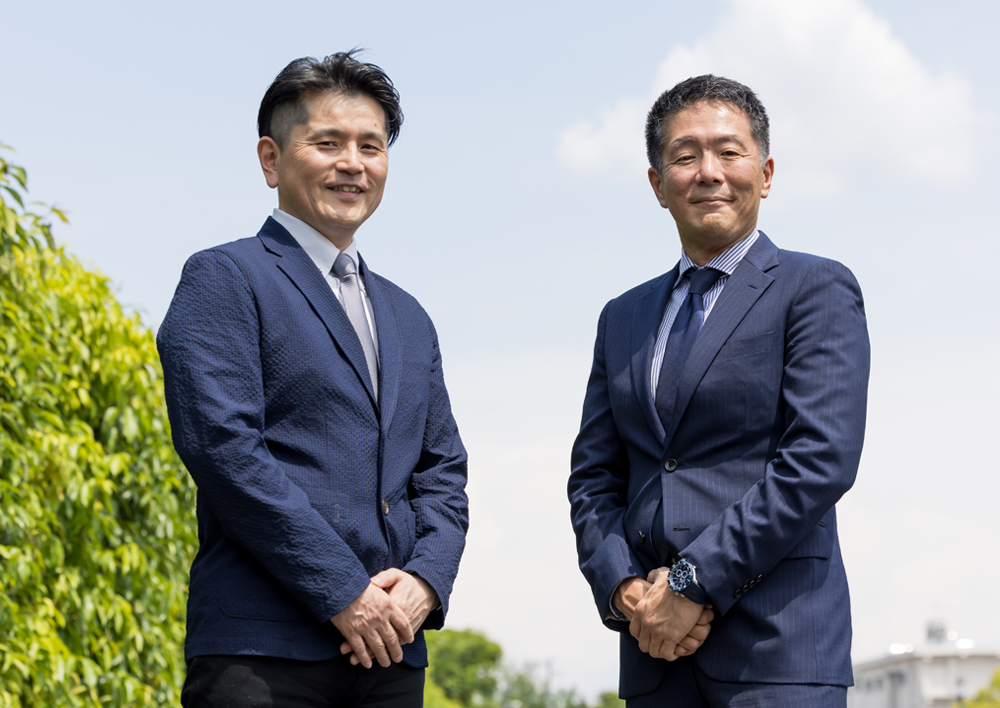 代表と社員